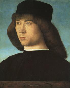 Giovanni Bellini : Portrait of a Young Man